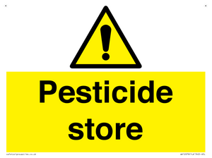 Pesticide store